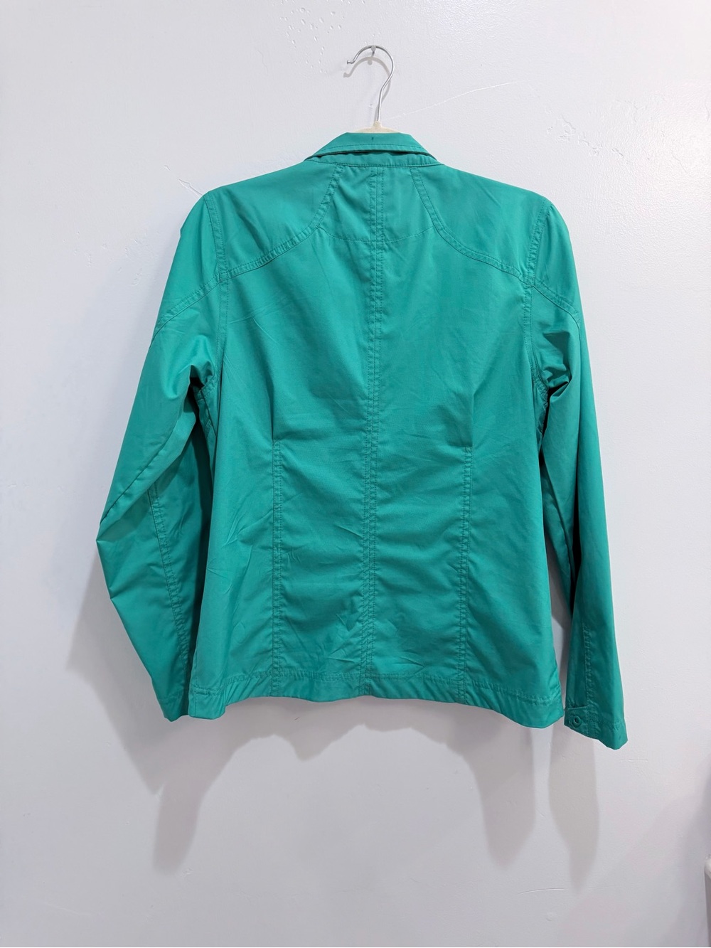 Royal Robbins Women's Discovery Utility Jacket Teal Green Windbreaker Medium - Picture 10 of 16